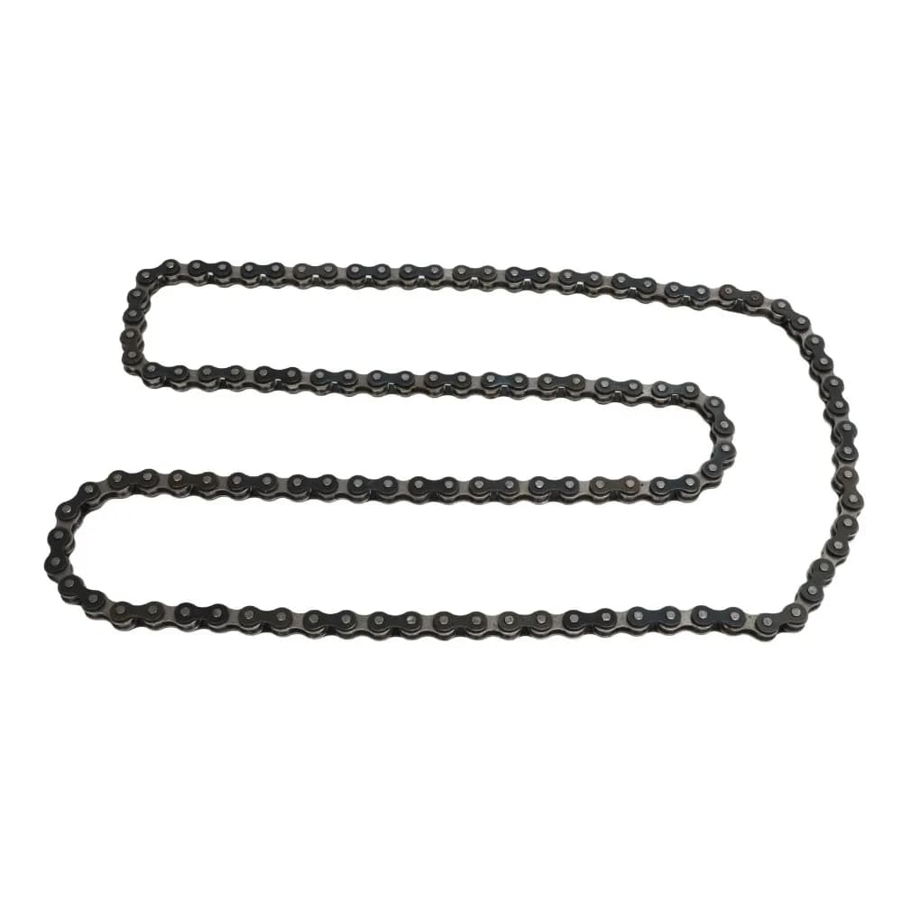 Metal Steel Drive Chain and Sprocket Kit High Performacnce 114 Links Go Kart Chain Kit Single Speed 16 Tooth Small Sprocket