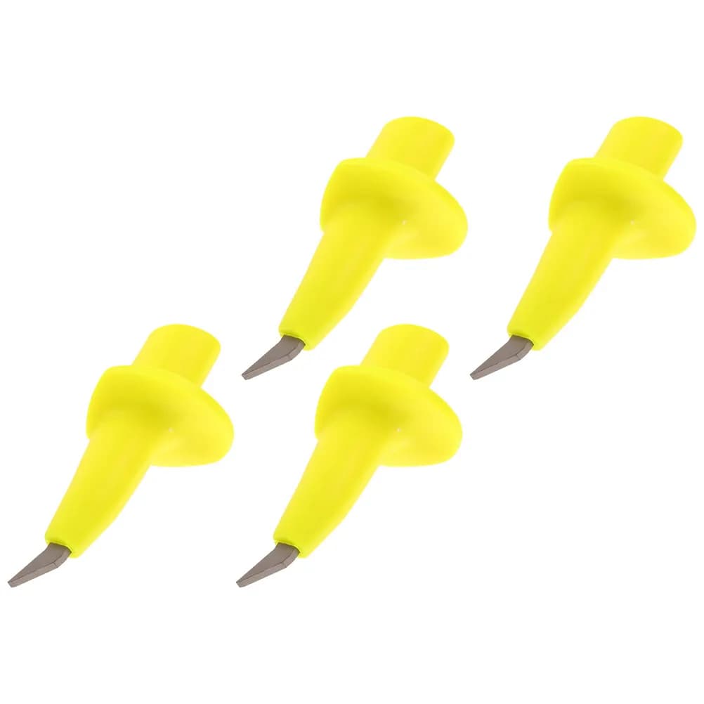4 Pieces Tungsten Steel Covers Anti-slip Resistants for Trekking Sticks and Stroller