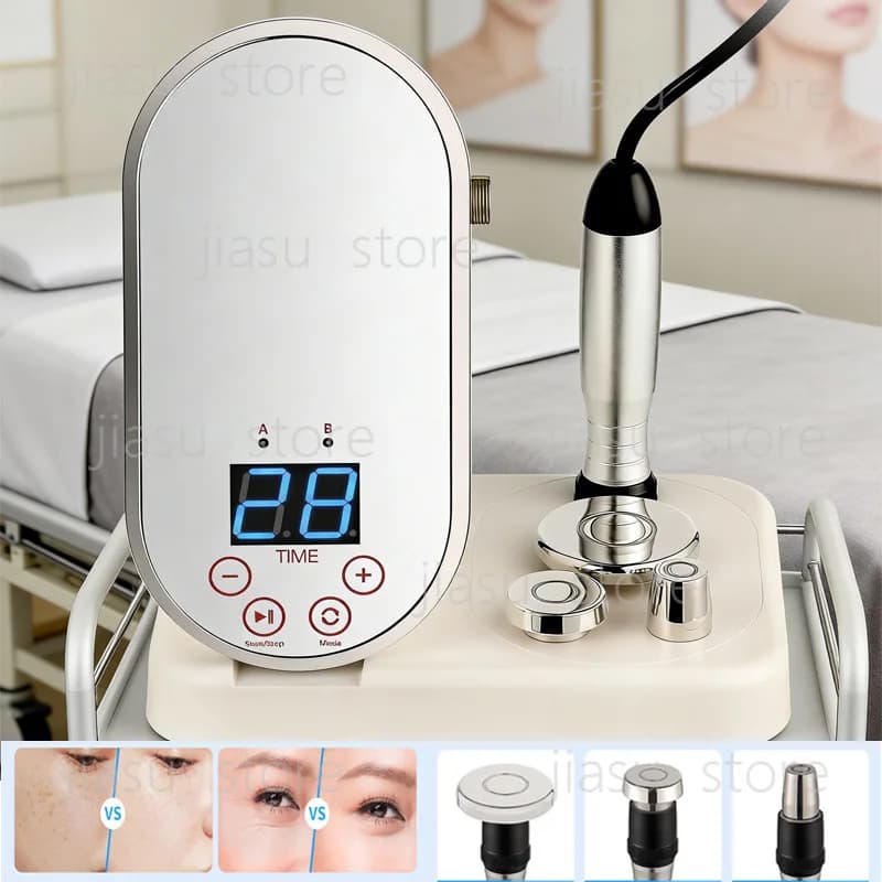 3-in-1 Thermal Therapy Machine, Face Lifting, Microcurrent, Eye Care, Collagen Gun, Beauty Tool