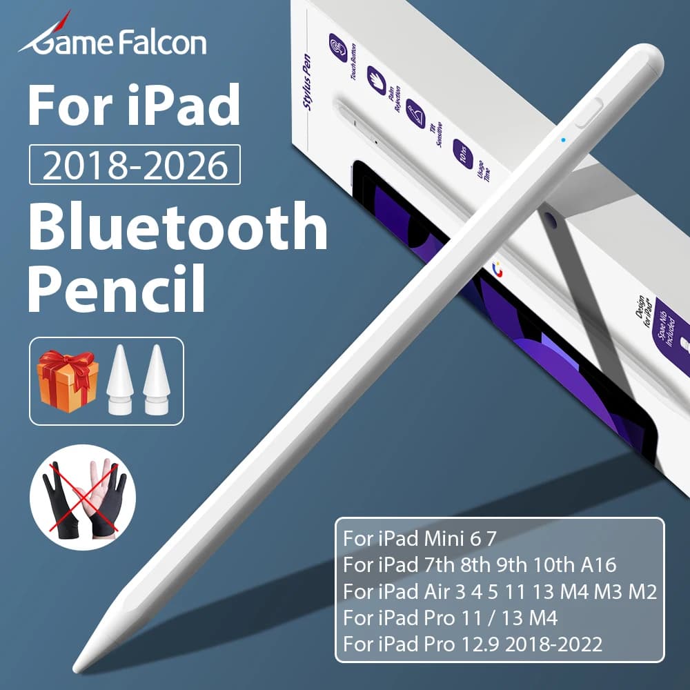 Per Apple Matita Per Ipad Pro 13 11th M5 M4 12.9 Air 11 5 4 M3 M2 Penna stilo 10 9th 10th Gen A16 Mini 6 7 Bluetooth Touch Penne