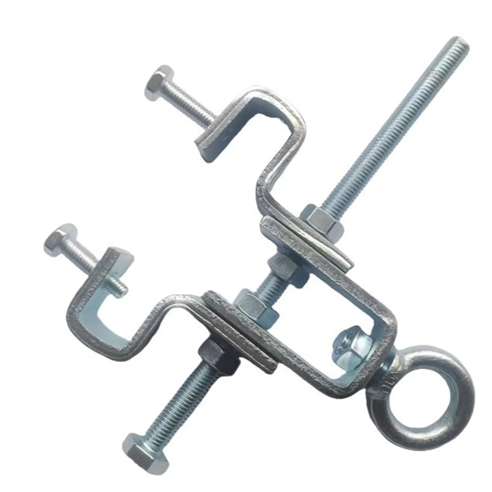 Boxing bag hook with clamp I, steel boxing bag holder for industrial bracket system, combat training, martial arts punching