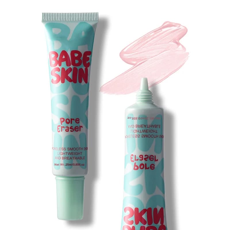 Primer Viso Private Label Makeup Babe Skin Instant Pore Eraser Primer Levigante per la Pelle Leggero, Traspirante, Profumato 25ml