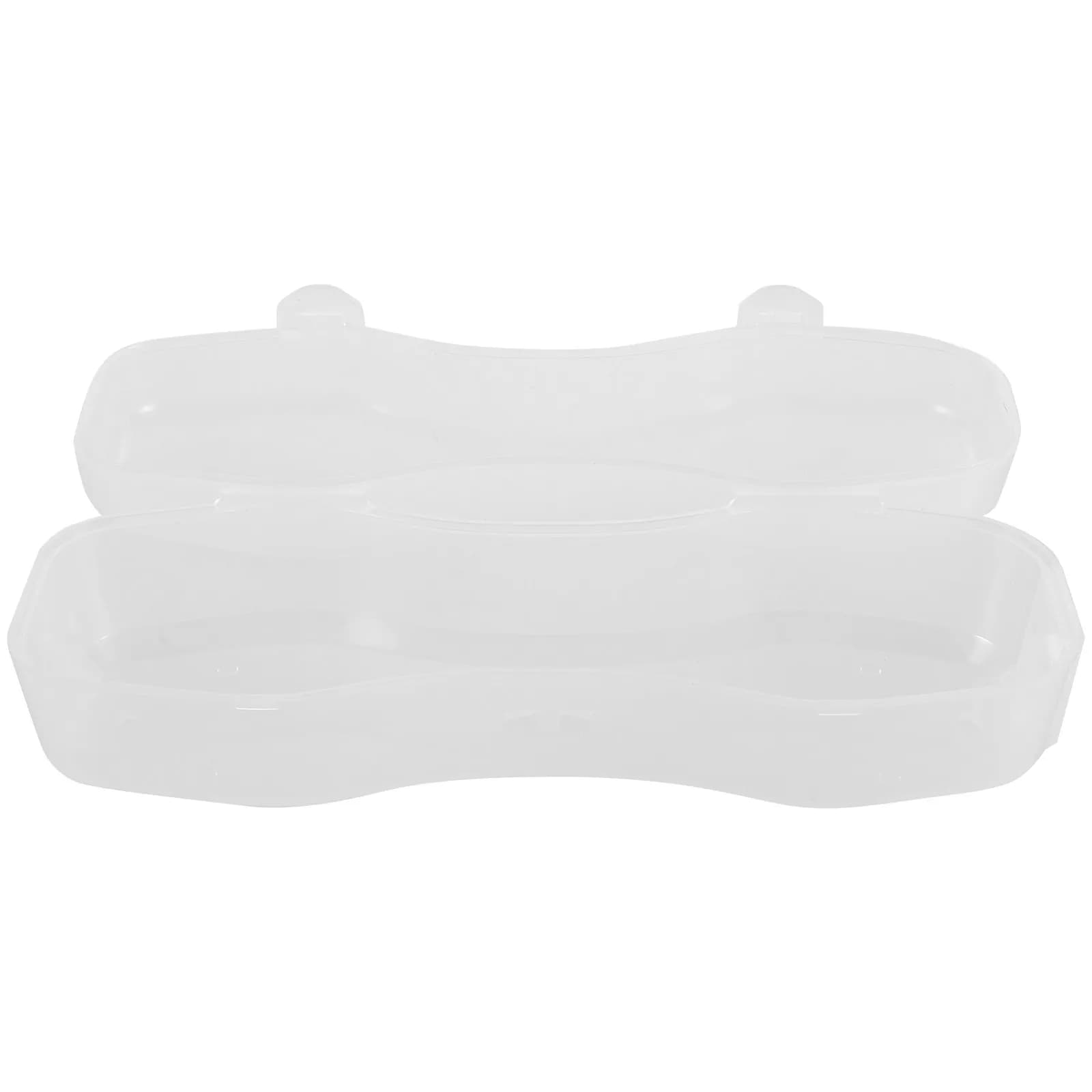 3 swim glasses cases, protective box for storage, compact design, portable, suitable for large and small frames, shockproof, breathable