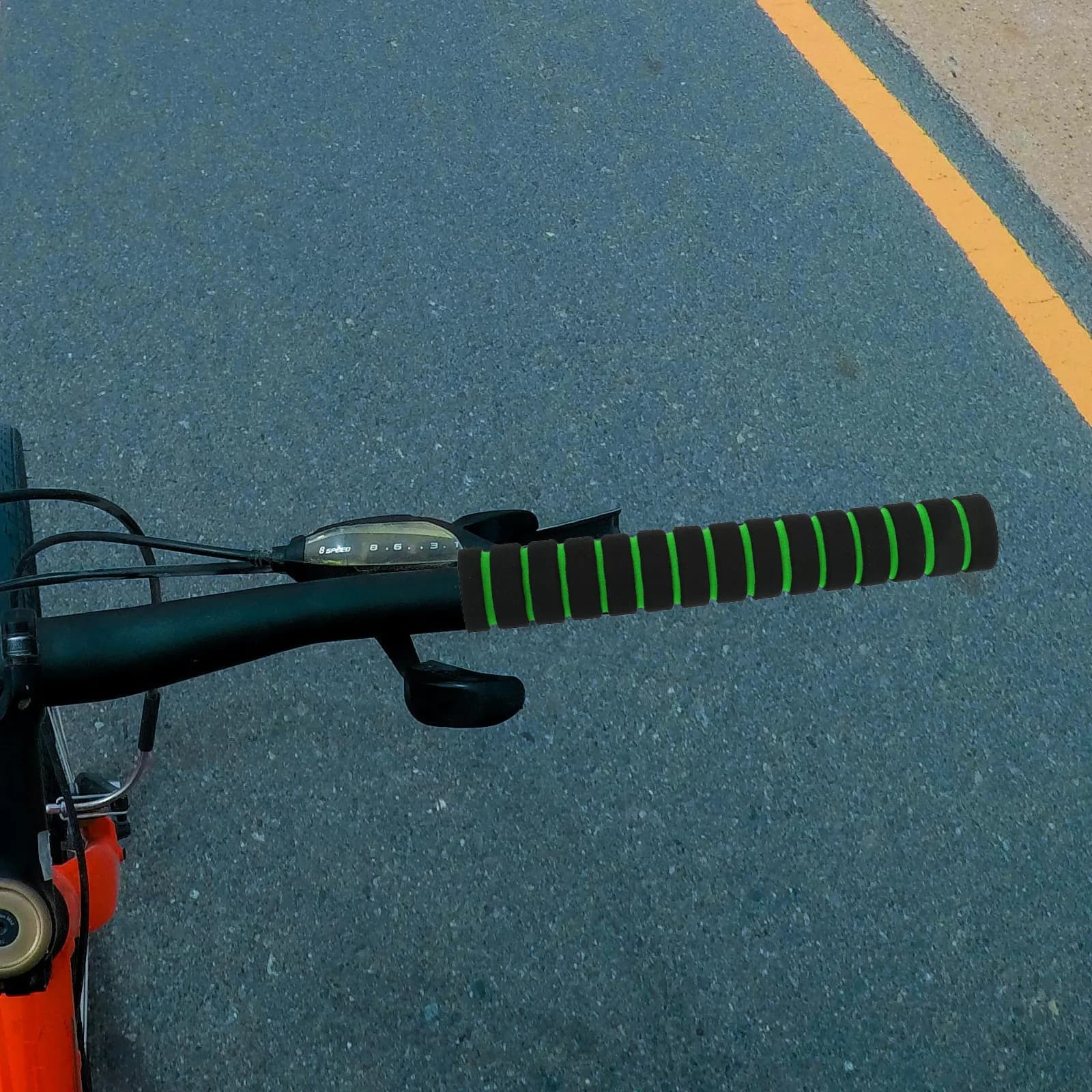 4 Pezzi Coperture per Manubrio in Spugna, Impugnature Antiscivolo Estese per Bicicletta, Impugnatura per Pagaia da Kayak, Accessori per Attrezzature Fitness per Allenamento