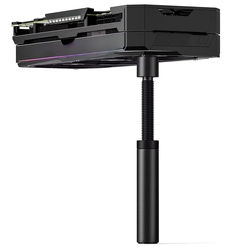 GPU Holder Graphics Card Support Adjustable Telescopic Rotary Screw Aluminum Alloy Video Card Bracket Desktop PC Case Accessory