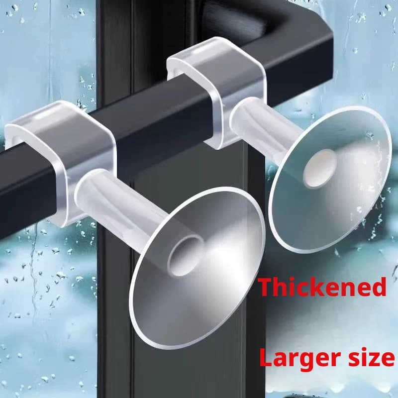 Fermaporta in Silicone con Ventosa e Copertura Maniglia: Protezione Silenziosa Anti-Collisione per Pareti