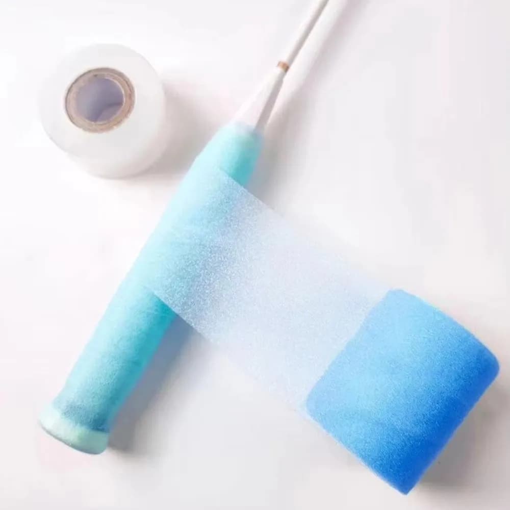New Anti-slip Badminton Racket Glue Towel Tape Sponge Thickened Racket Grip Tape 7cmx27m Overgrip Tape Tennis