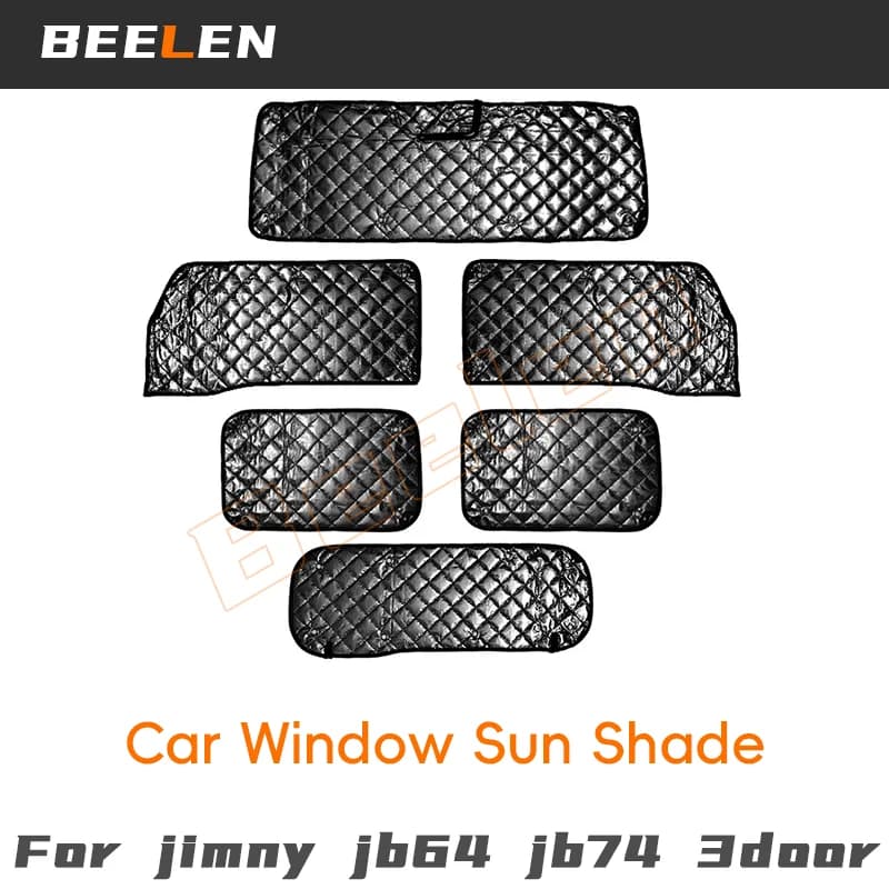Kit Parasole per Parabrezza Anteriore e Posteriore per Suzuki Jimny 2019-2025 JB64 JB74 JB64W JB74W Accessori Auto
