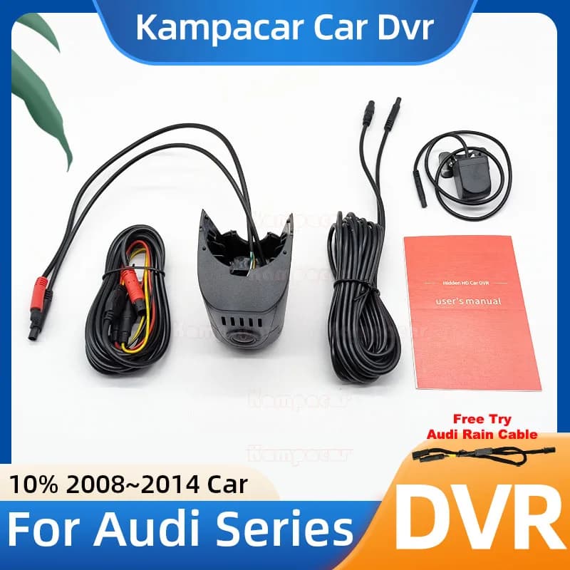 New 1K 2K 4K Plug and Play AD03 Car Dvr Dash Cam DashCam For Audi A4 Avant 1.8 B8 S5 A5 A6 C7 Kombi A3 8p 8v Q7 Q5 TT 2008-2014