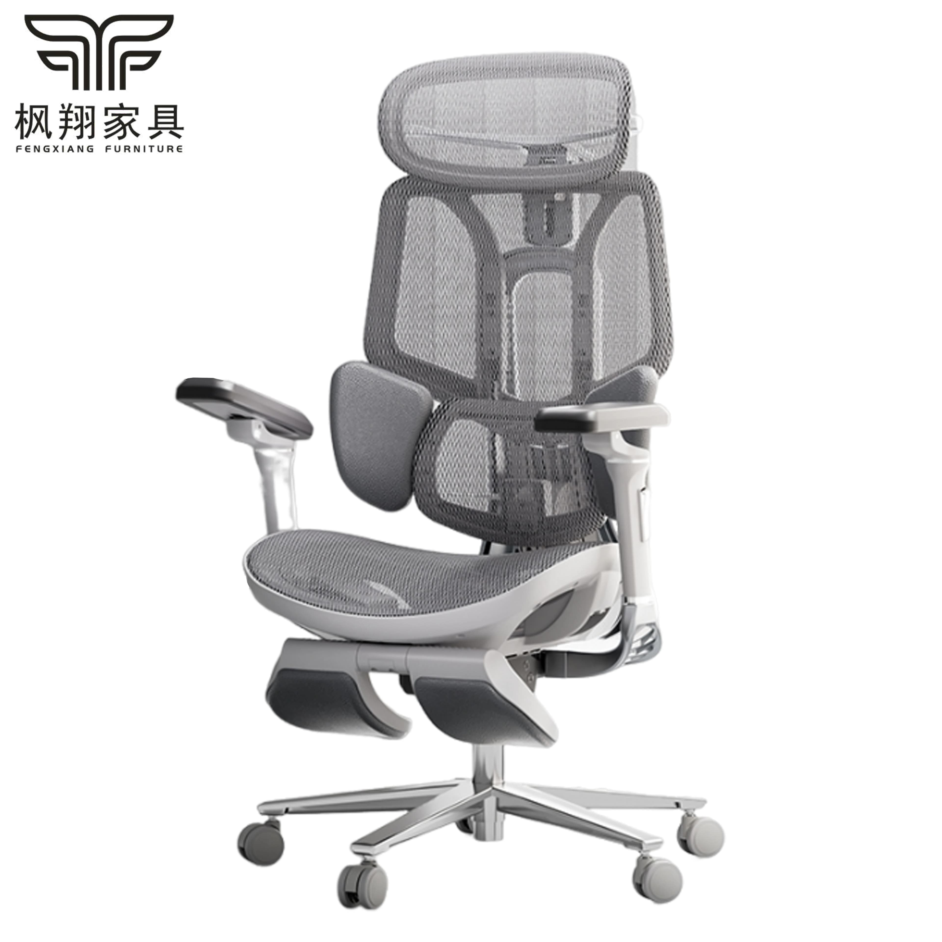 Hbada E3 PRO 4.0 Sedia da Gaming Ergonomica Moderna con Struttura a Rete, per Computer e Ufficio, con Poggiapiedi Opzionale