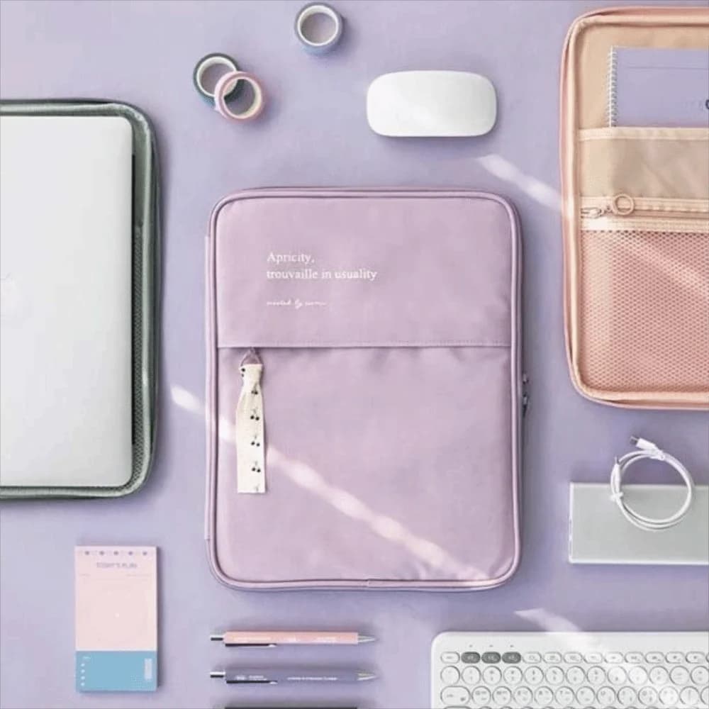8-11 Inch Laptop Notebook Case Briefcase Shockproof Tablet Sleeve Bag Multifunctional Breathable Tablet Protective Case School