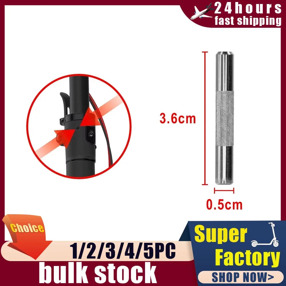 Fibbia pieghevole in metallo in alluminio per Xiaomi Mijia M365/Pro/Pro 2/1S KickScooter elettrico chiusura rinforzata con fibbia ganci parte
