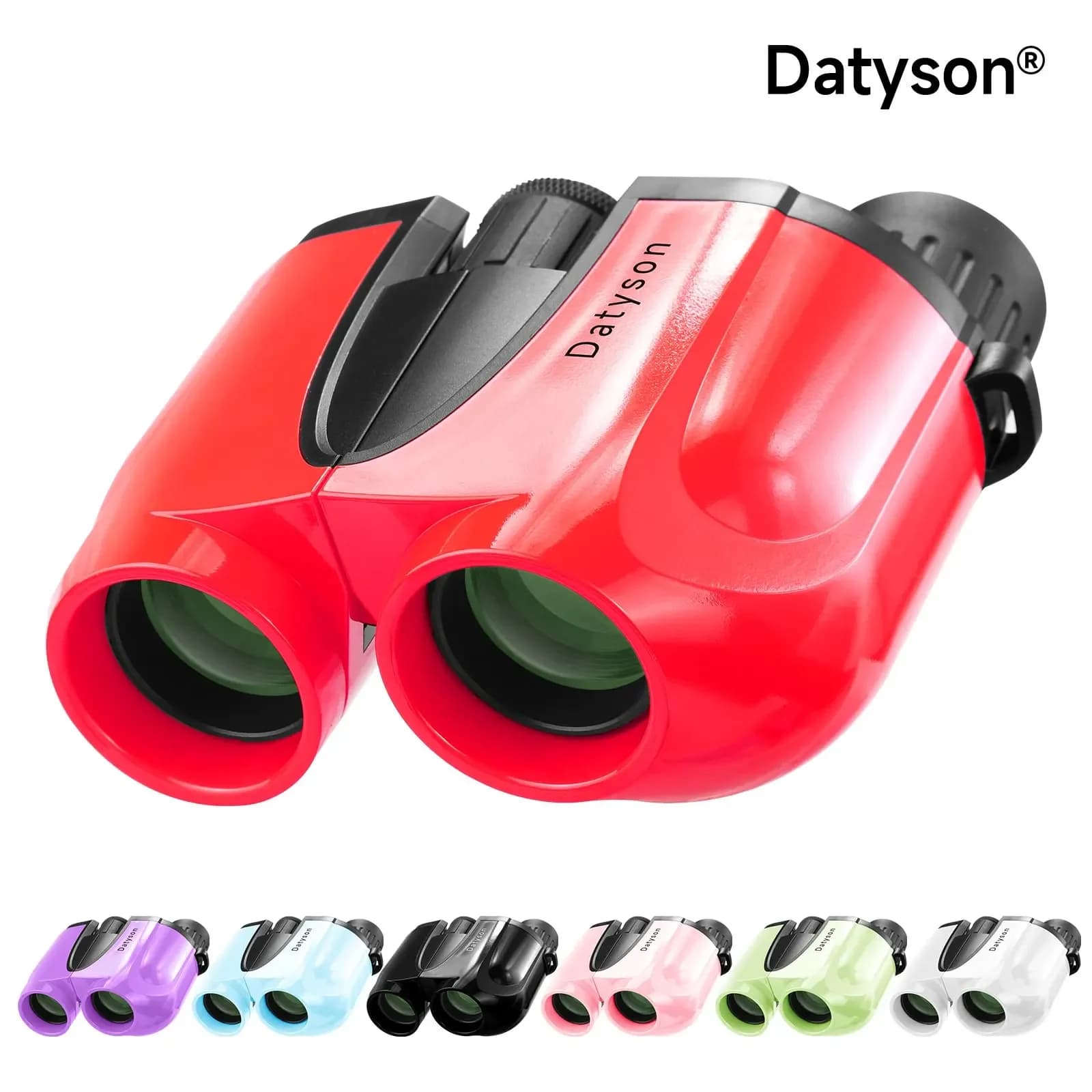 Binocolo compatto ad alta potenza Datyson 8×25 HD, lenti con rivestimento FMC, binocolo tascabile portatile per concerti, campeggio e viaggi