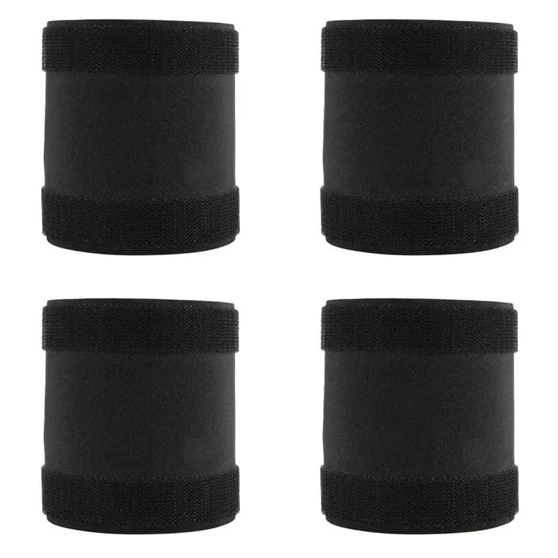 AS94-4X Cable Grip Floor Cable Cover Cords Cable Protector Cable Management Only For Commercial Office Carpet (Black,10 Feet)