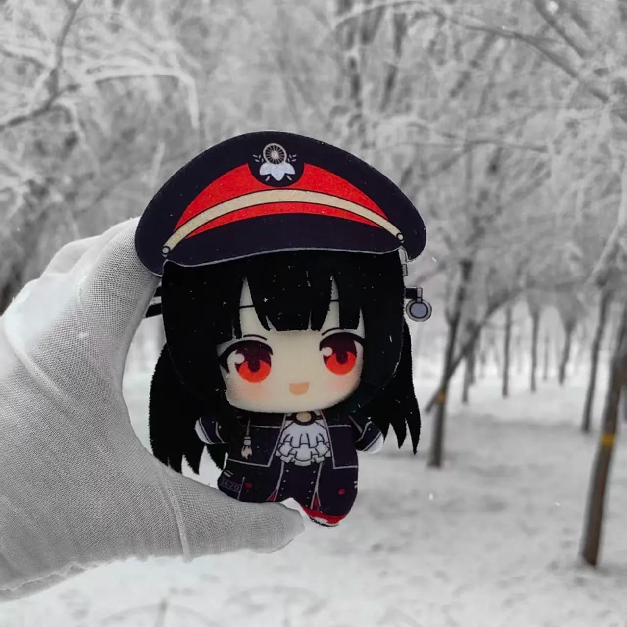 Peluche Anime Maitetsu Hachiroku da 10 cm, Personaggi Cosplay in Cotone Imbottito, Giocattoli, Ciondoli, Portachiavi, Regalo di Compleanno e Natale