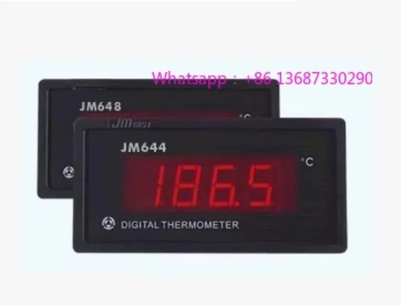 Termometro digitale montato su disco, regolatore di temperatura, resistore JM644/648