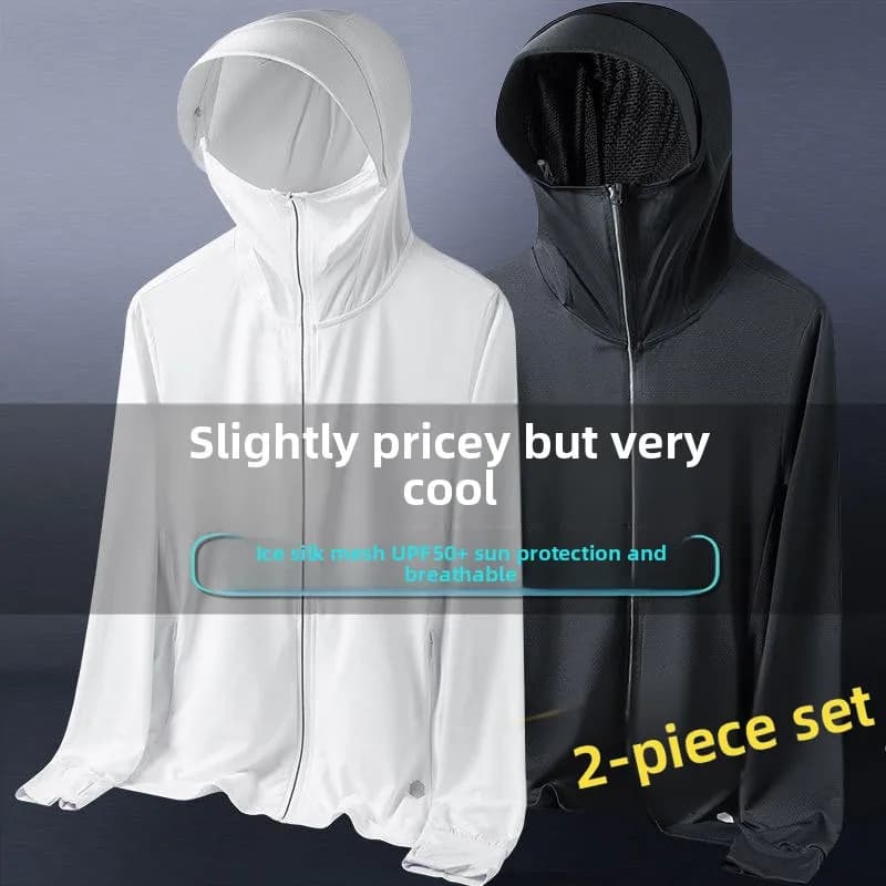 Women's Clothing in Ice Silk with UV Protection, New Summer Collection 2026, Outer Jacket Breathable Rapid Drying Anti-UV for Outer