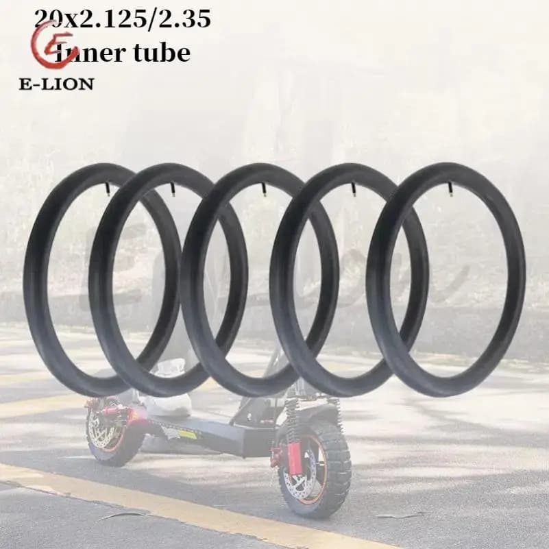 20 Inch Electric Bicycle Electric Vehicle Wheel Parts 20x2.125/2.35 Electric Bicycle Inner Tube Butyl Rubber Straight Stem