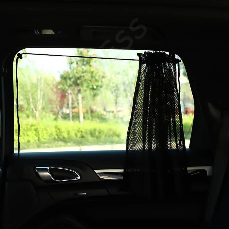 New Cartoon Car Curtain Sunshade Curtain Essential Summer Car Sunscreen Curtains Keep Your Car Interior Cool & Protected