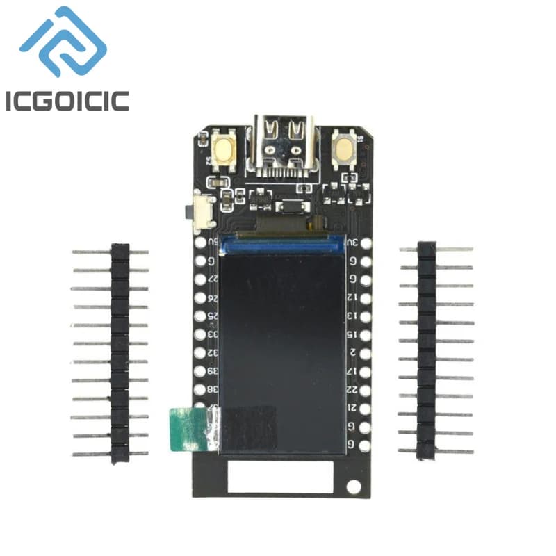 TT-Display ESP32 Compatible module development card WiFi and Bluetooth 1.14 inch LCD control for Arduino