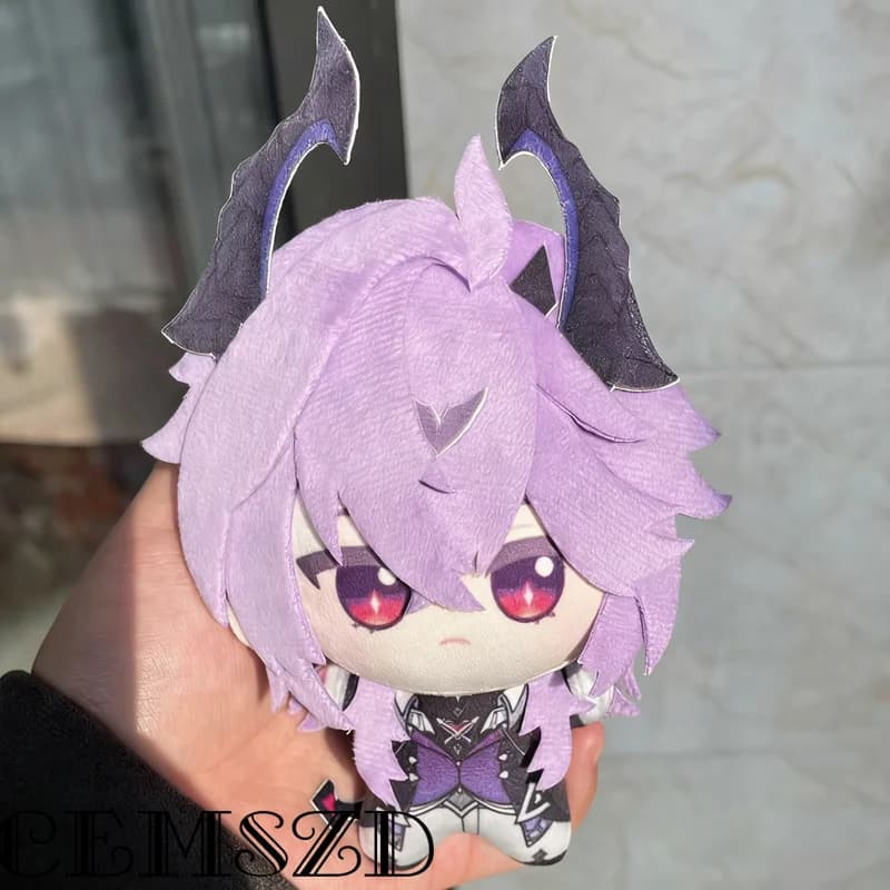 Portachiavi Peluche Durin 12CM, Gioco miHoYo Genshin Impact, Accessorio Cosplay, Ornamento per Divano, Decorazione, Regalo di Halloween