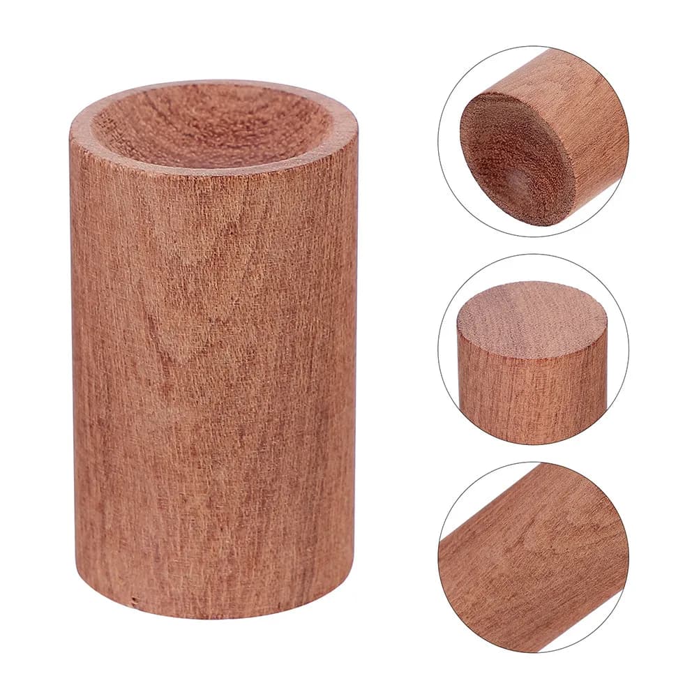 2Pcs Natural Wood Aromatherapy Diffuser Essential Oil Diffusing Car Home Office Bedroom Hallway Non-Electric Silent Wooden