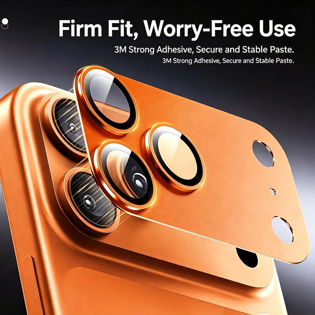 For Phone 17 Pro Max 17Pro Camera Lens Protector Strong Adsorption Metal 9H+ Tempered Glass Camera Screen Full Protective Cover