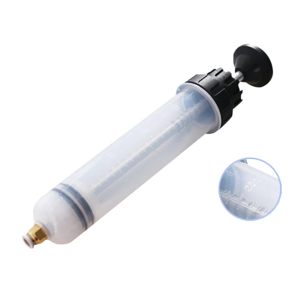 200ml/500ml Estrattore di fluido olio per auto Tipo siringa portatile Aspirazione manuale Vuoto Carburante Trasferimento auto Strumenti automatici in plastica trasparente