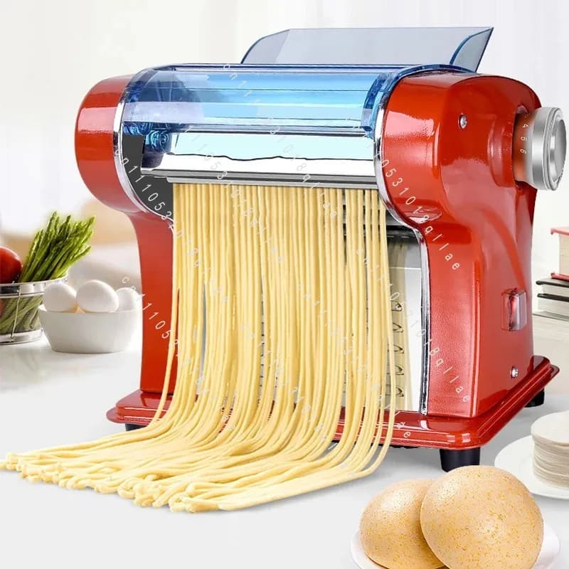 Macchina Elettrica per Pasta Domestica, Impastatrice per Ravioli, Macchina per Stendere la Pasta, Tagliapasta Elettrico