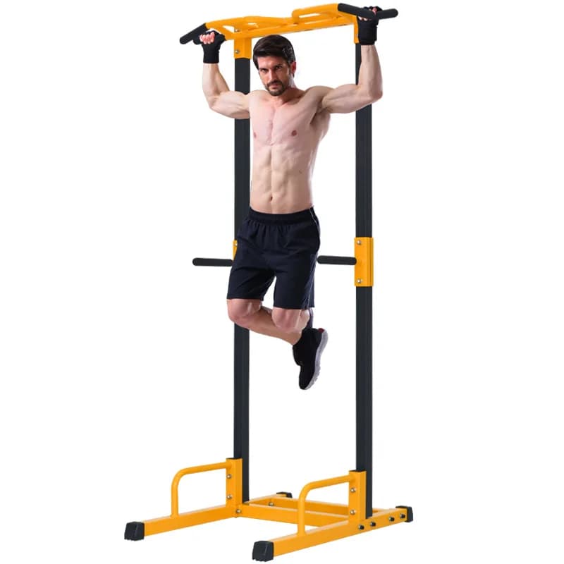 Portable Multifunction Rack Station for adjustable pull-up squat with Power Tower immersion tower and pull-up bar 1