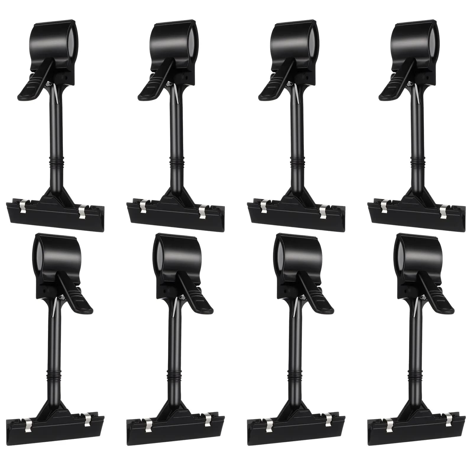 Clip per cartellini in plastica da 10 pezzi, clip per etichette resistenti per porta cartellini dei prezzi, display pubblicitari, uso promozionale per negozi al dettaglio