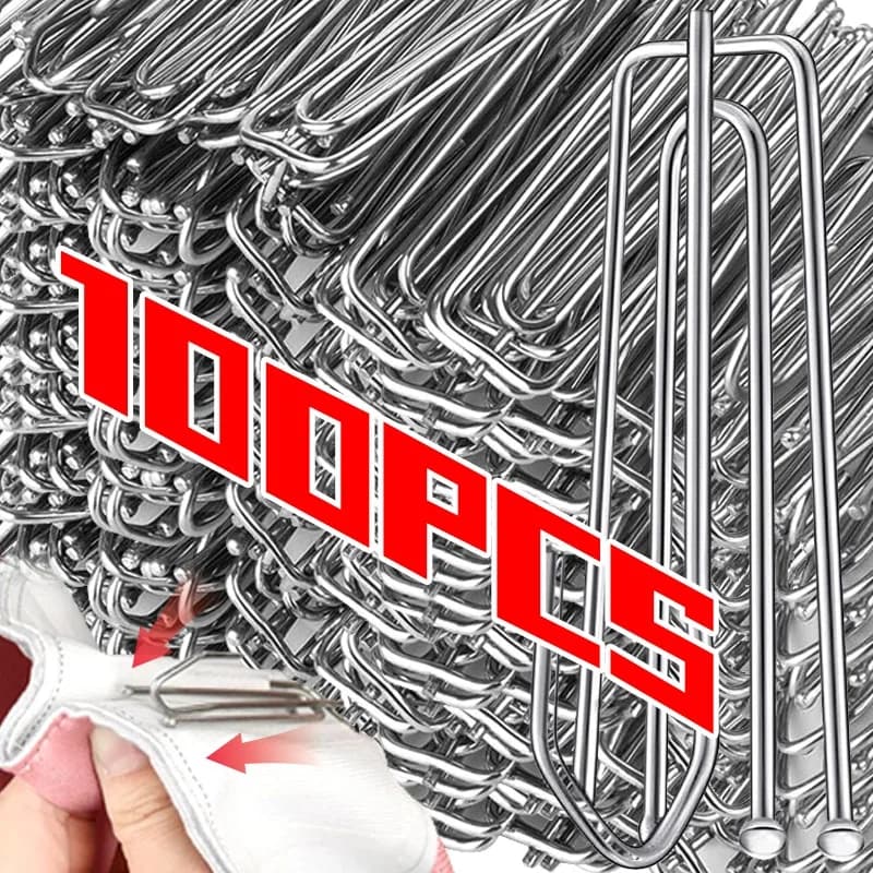10-100 pezzi ganci per tende a quattro artigli per tende da finestra clip per stoffa cucina di casa porta del bagno doccia accessori per clip appese in lega