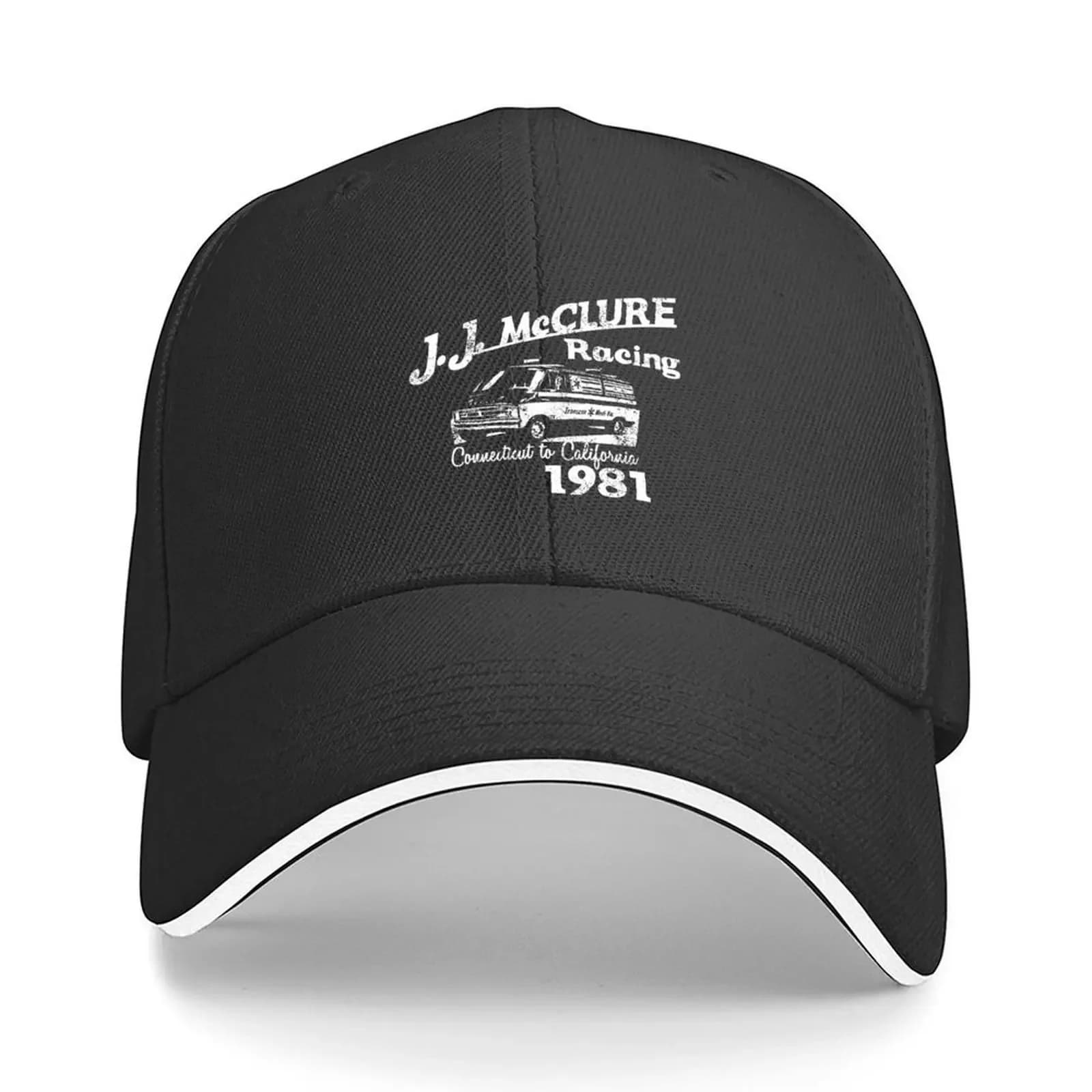 New INSPIRED BY THE RUN - J.J. MCCLURE RACING Baseball Cap hats on offer Wild Ball Hat Golf Hat Men's Women's