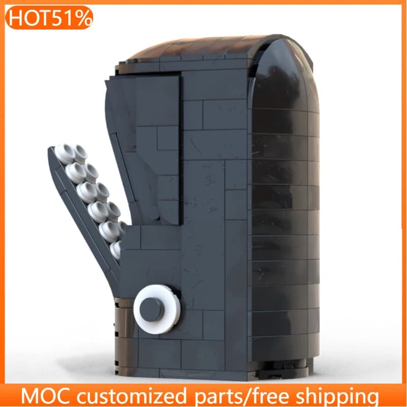 Set di Costruzioni Stile Brickheadz Laboon ONE MOC da 206 Pezzi, Modello Popolare Personalizzabile, Giocattolo DIY per Ragazzi, Regalo per le Vacanze