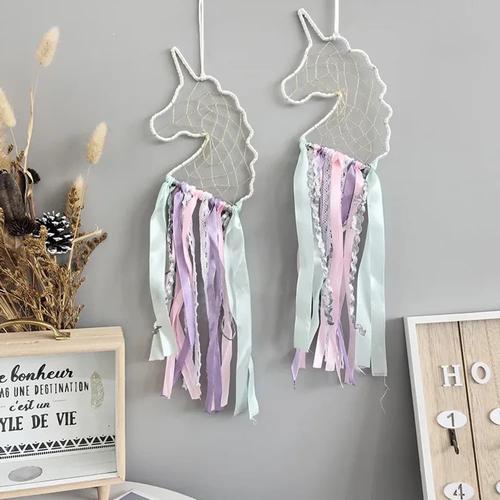 Boho Feather Dreamcatcher Handmade Wall Hanging Home Bedroom Decor Romantic Dream Catcher Ornament Birthday Festival Gift