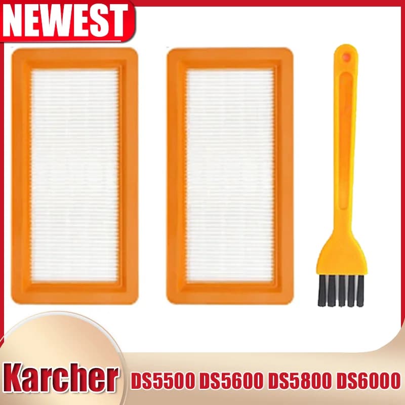 Filtro HEPA lavabile di ricambio per Karcher DS5500 DS5600 DS5800 DS6000 DS6 Premium Robot Aspirapolvere Parti di Accessori