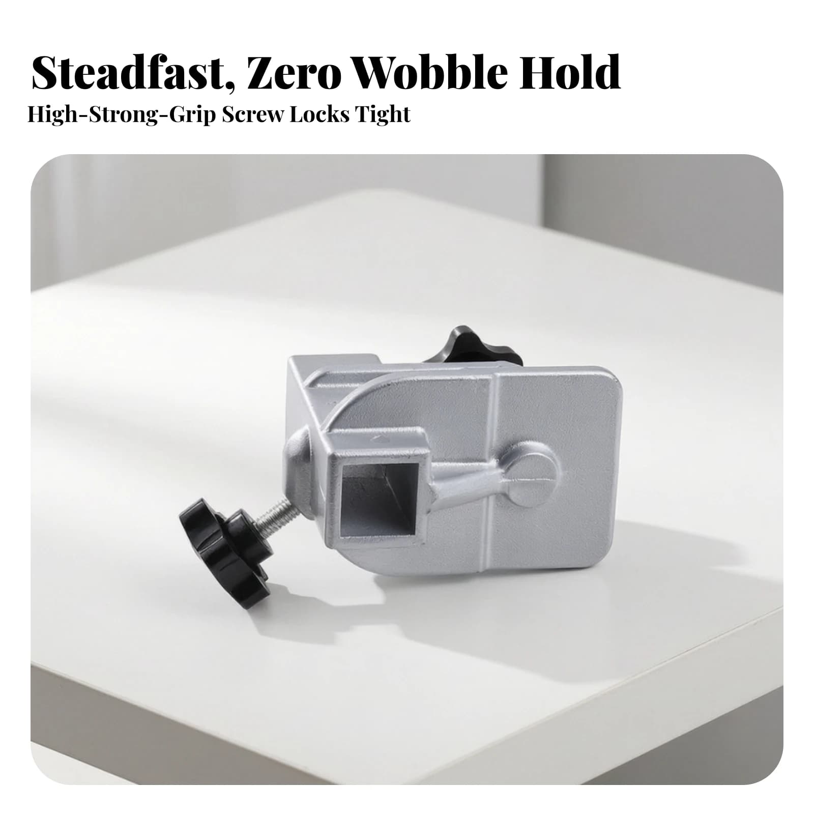 Grooming Arm Clamp Screw-Type Grooming Table Clamp Hardware Heavy-Duty Adjustable for Pet Groomers