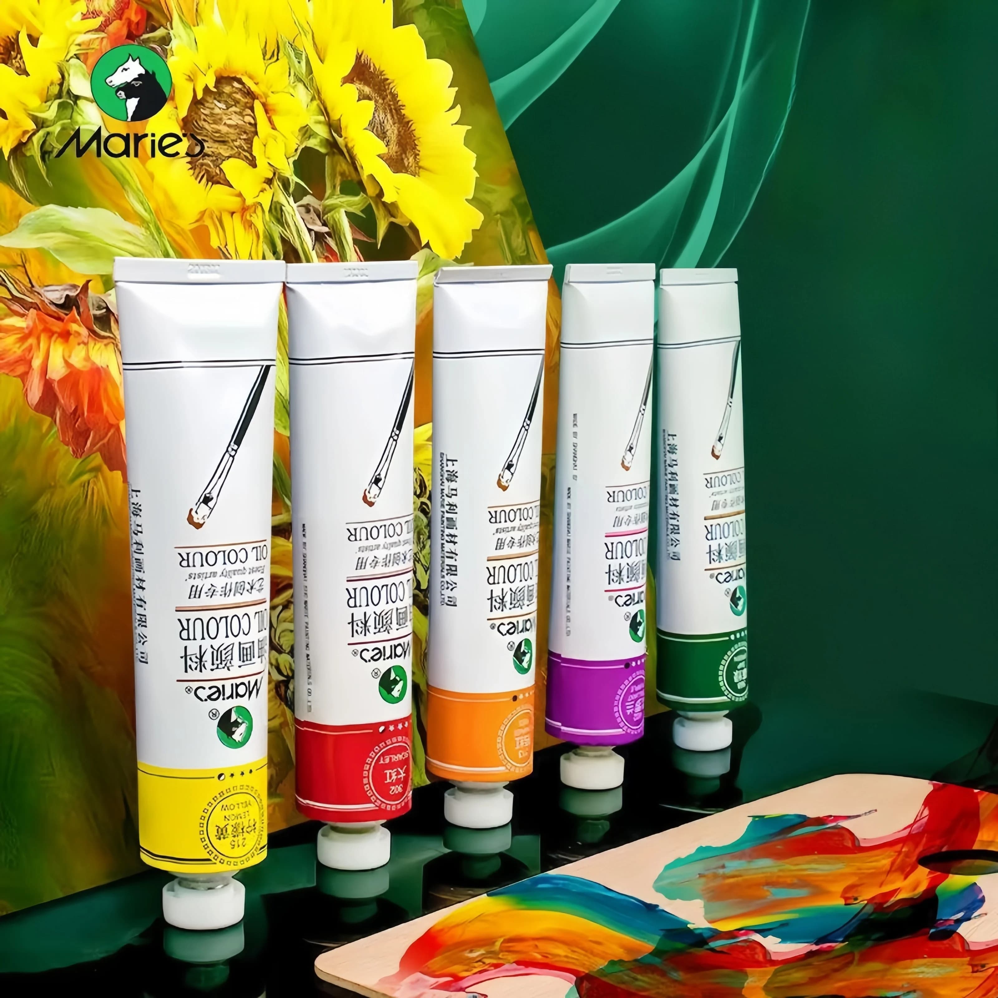 Oil painting paint 50ML, artist professional single tube, hand-painted canvas, graffiti painting