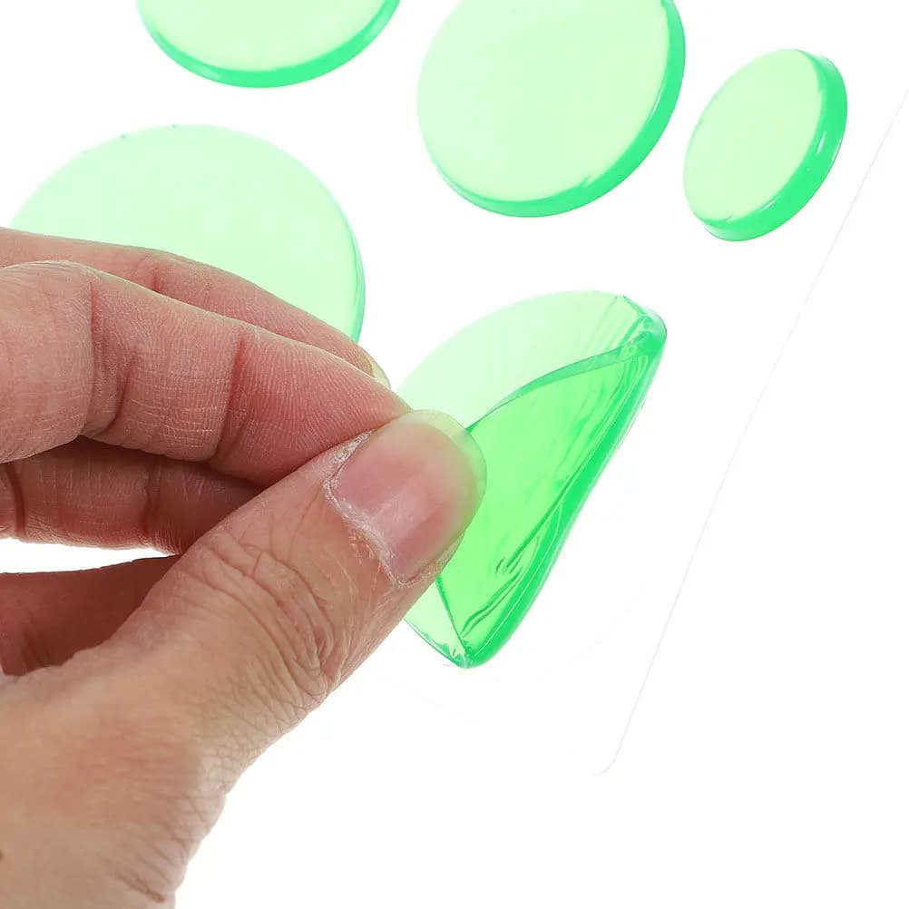 24 Pezzi Cuscinetti Professionali per Silenziare i Tamburi, Pad in Silicone per Pratica Silenziosa, Assorbimento del Suono, Antiscivolo, Facile Applicazione