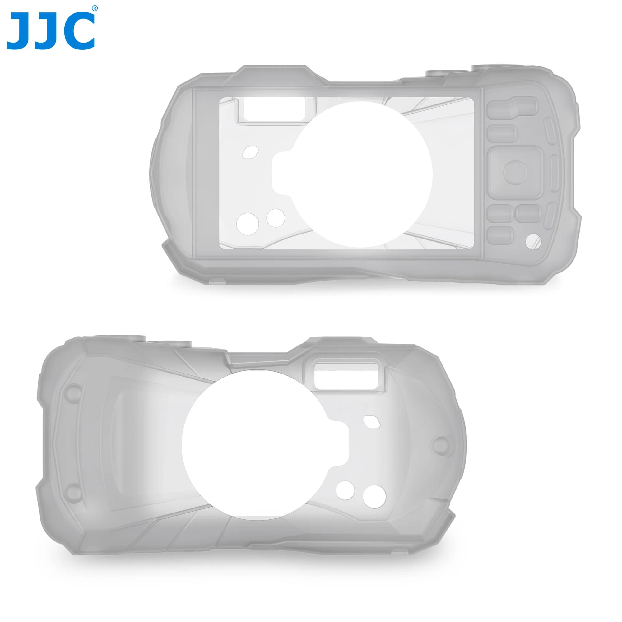 Giacca in silicone per fotocamera JJC per Pentax WG-1000 Custodia in silicone antigraffio che fornisce protezione e impugnatura extra