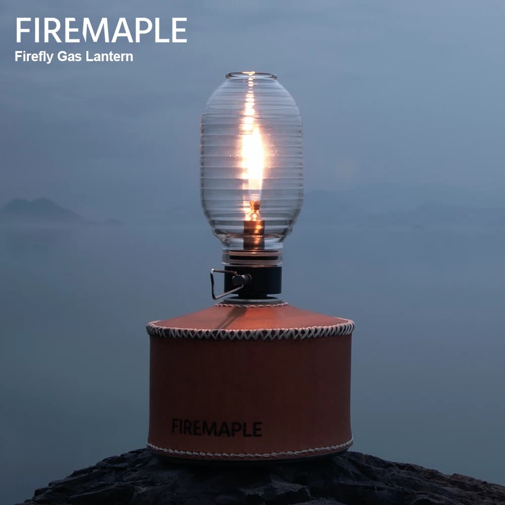 Fire-Maple Firefly Camping lanterna a Gas luminanza regolabile lampada da campeggio senza mantelli necessari lampade a Gas a luce ambientale per esterni