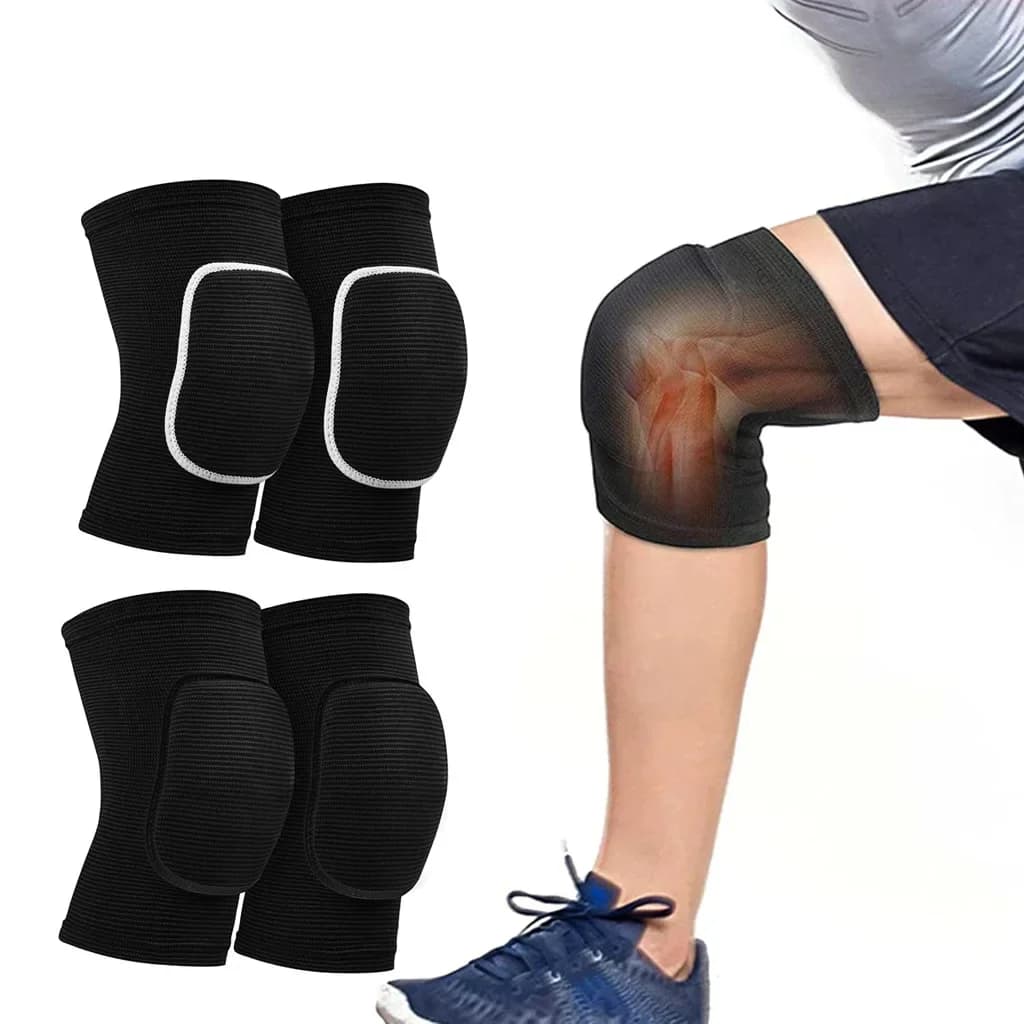 Ginocchiere Protettive Multisport in Offerta, 1 Pezzo, per Uomini, Donne e Bambini, per Yoga, Danza, Pallavolo, Calcio, Ciclismo, Tennis