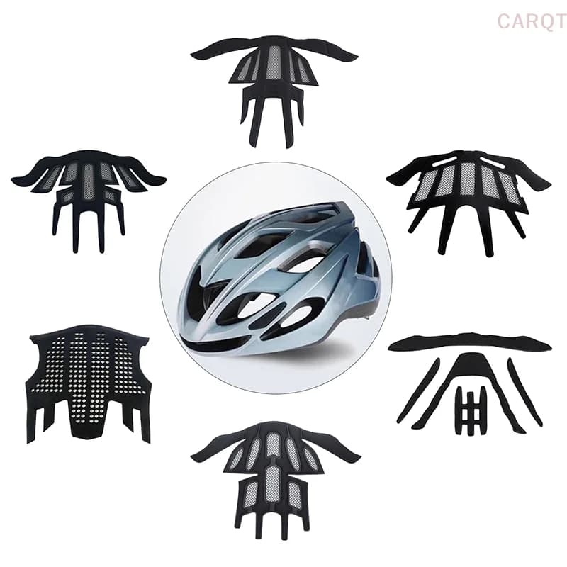 C-688 689 690 566 Foam padding kit head protection lining interior protective pads bike helmets cycling bike mats