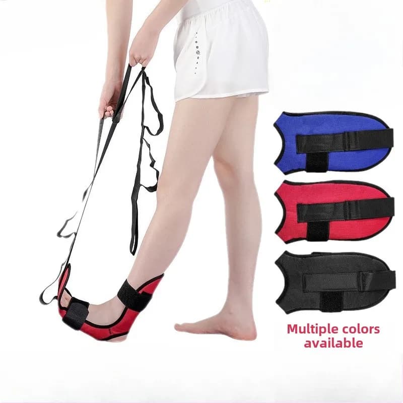 Elastic belt for red colored yoga, blue and black, elastic belt Auxiliary belt for ankle stretcher Racing for yoga fitness