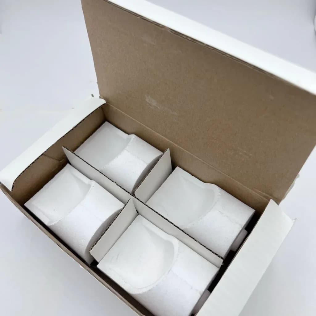 Set di 4 Pezzi Strumenti Dentali Professionali in Zirconia al Quarzo con Fusore Centrifugo e Cappa