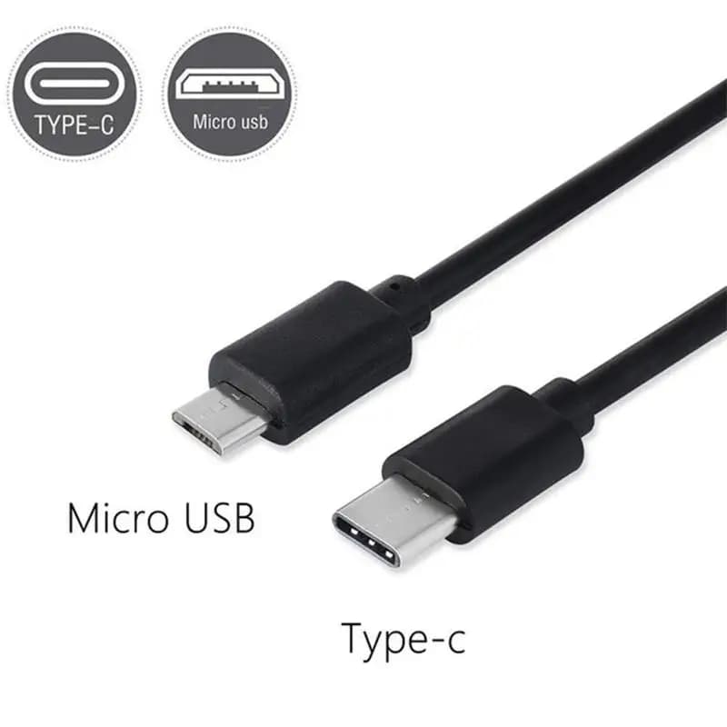 Type C to Micro USB Cable Fast Charging Type-C Adapter for Samsung Huawei Xiaomi MacBook Pro OTG Mobile Phone Micro USB Cable