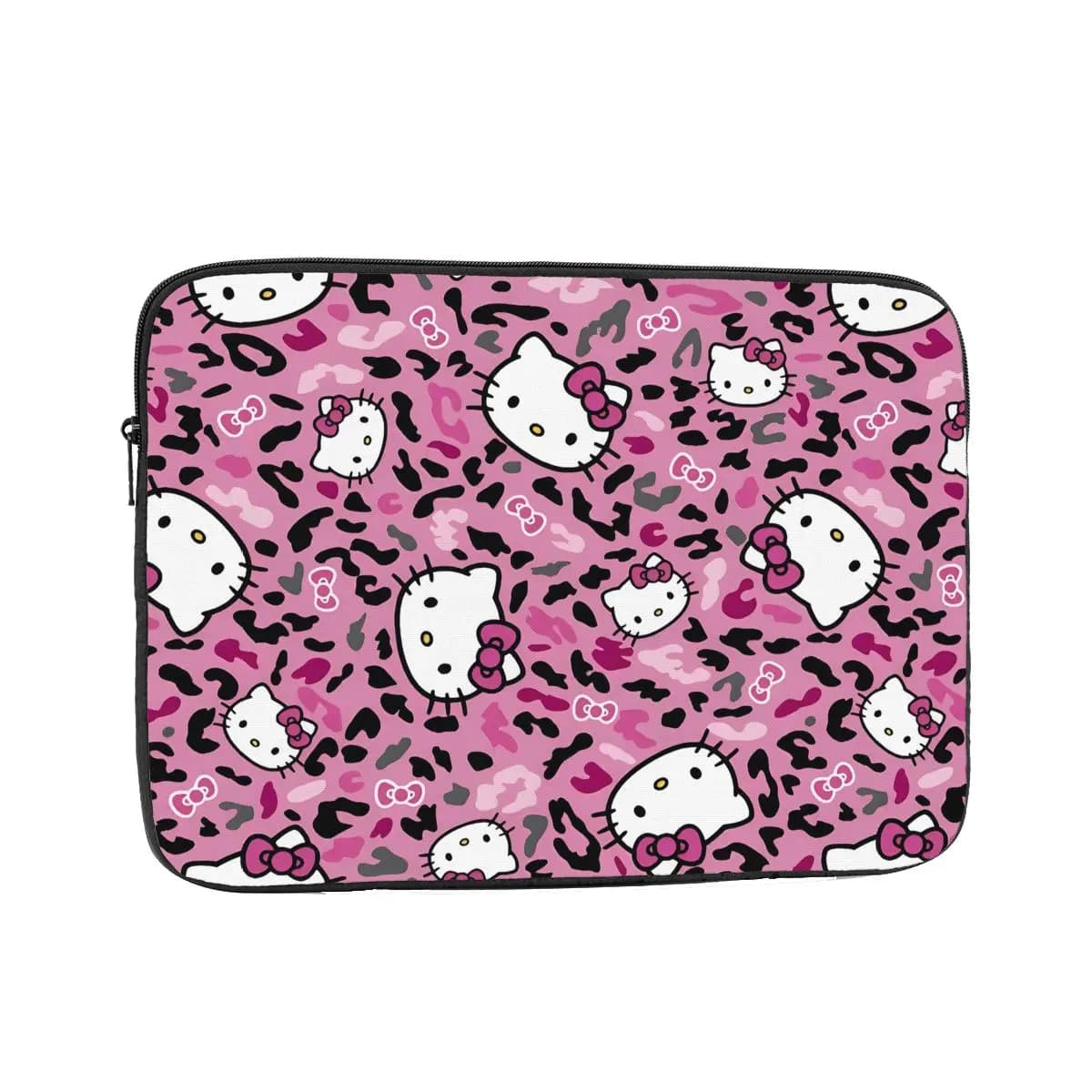 Custodia per laptop Liner 10 12 13 15 17 pollici Custodia protettiva per notebook per MacBook Air Pro Hellos Kittys Custodia antiurto leopardata