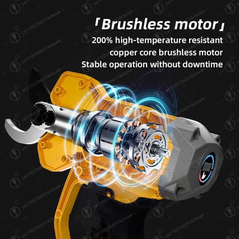 Electric Power Drills Professional to Battery Lithium Rechargeable Wireless for Garden and Tree Coppers with Multiple Doors