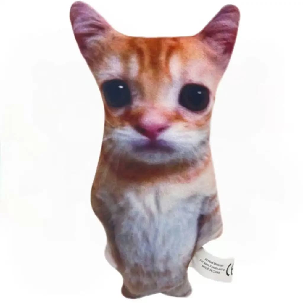 Simpatici giocattoli di peluche per gatti El Gato Wowwow Bambole per gatti Peluche Simulazione Animali di peluche Regalo di festa di compleanno Giocattolo da collezione per bambini