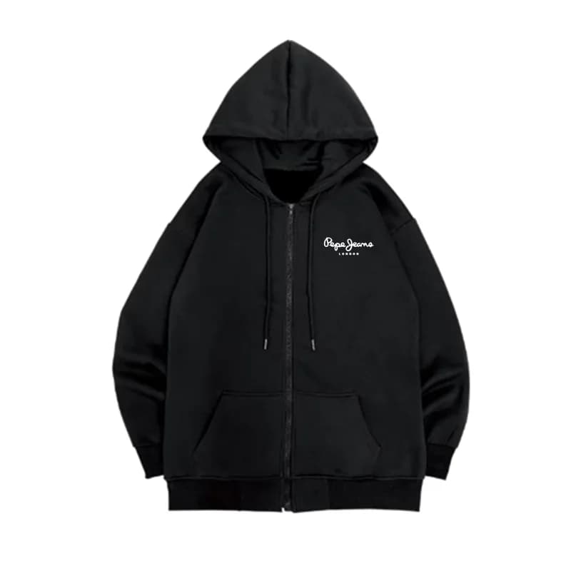 Felpa con Cappuccio e Zip da Uomo 2026, Giacca Casual con Zip, Felpa Gotica Harajuku Autunno/Inverno, Abbigliamento Sportivo Streetwear